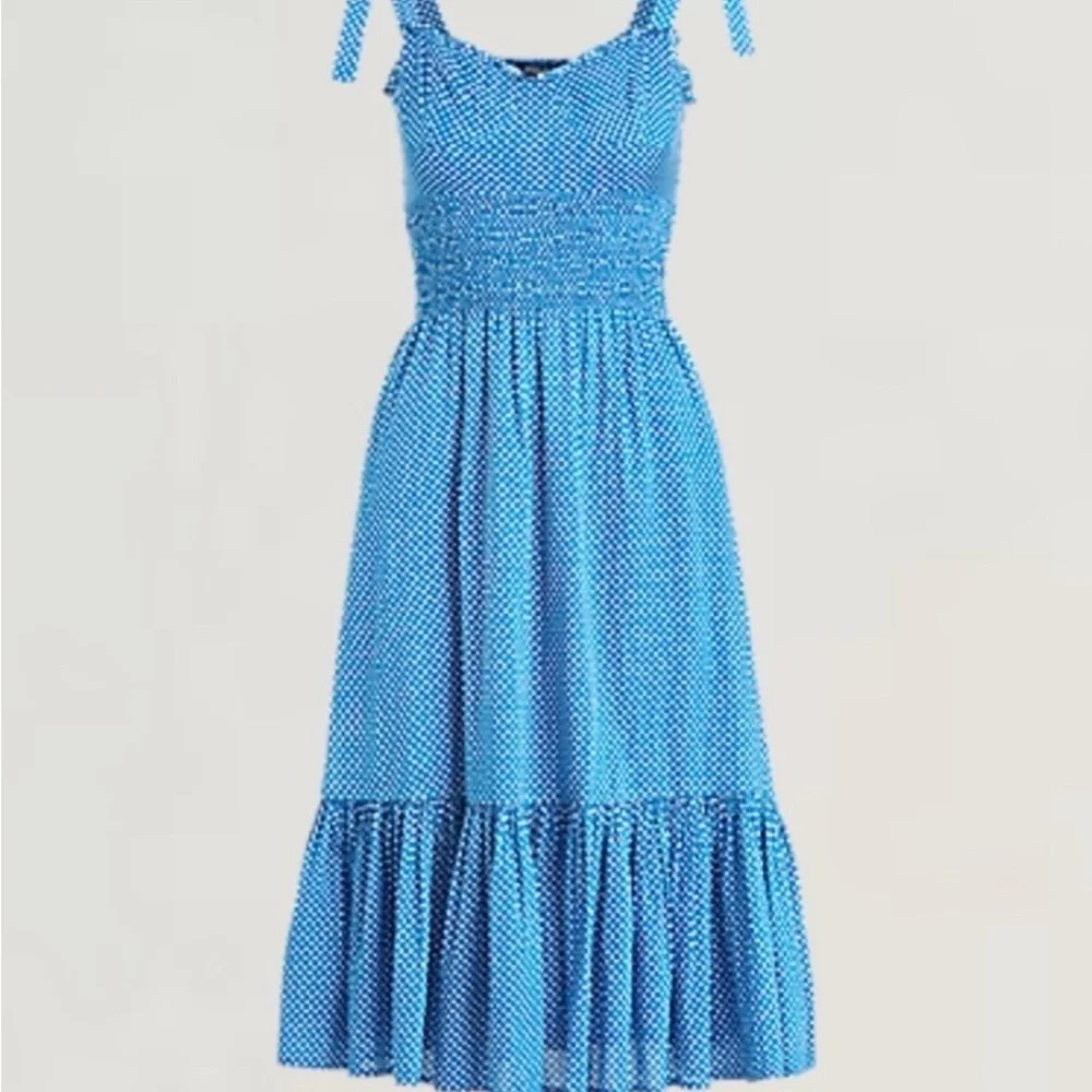 Polo Ralph Lauren blue and white star print dress! - Picture 11 of 11